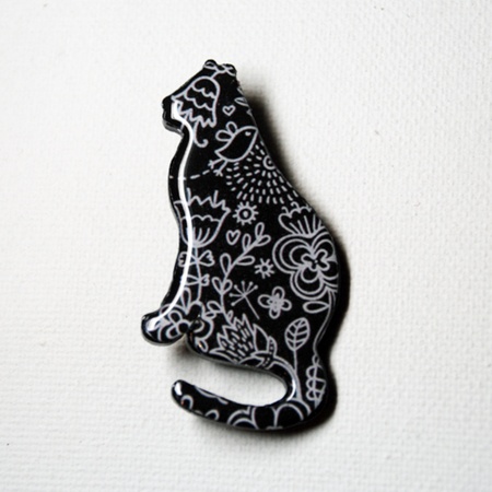 Кот-брошка